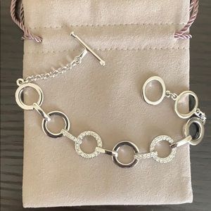 Swarovski bracelet silver NO SCRATCH